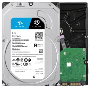 ST8000VX010.webp Seagate SkyHawk ST8000VX010 8TB 5400 RPM 256MB Cache SATA 6.0Gb/s 3.5" Hard Drives