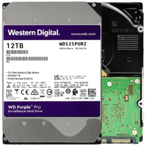 WD121PURZ.webp WD Purple WD121PURZ 12TB 7200 RPM 256MB Cache SATA 6.0Gb/s 3.5" Internal Hard Drive Bare Drive