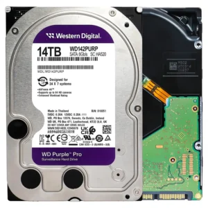 WD142PURP.webp WD Purple Pro WD142PURP 14TB 7200 RPM 512MB Cache SATA 3.5" Internal Hard Drive Bare Drive