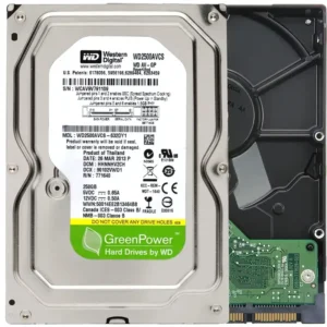 WD2500AVCS.webp WD AV-GP WD2500AVCS 250GB 16MB Cache SATA 3.0Gb/s 3.5" Internal Hard Drive Bare Drive