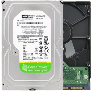 WD5000AVDS.webp WD AV-GP WD5000AVDS 500GB IntelliPower 32MB Cache SATA 3.0Gb/s 3.5" Internal AV Hard Drive Bare Drive