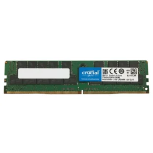 e5yj0nvxep2y0g53mmtn.webp Crucial 64GB DDR4 2400 (PC4 19200) Server Memory Model CT64G4LFQ424A