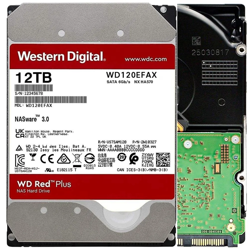 WD Red Plus 12TB 3.5