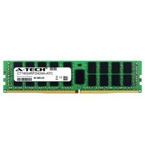 h1gjs4iy1a3fc2pwhky3.webp Crucial 16GB DDR4 2400 (PC4 19200) Server Memory Model CT16G4RFD424A