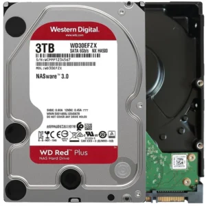 hjdntot8zusgl1e43vbp.webp WD Red Plus 3TB 3.5" 128MB WD30EFZX HDD Hard Disk Drive