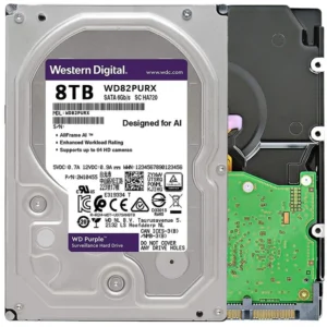 j8de7xv0sqlho66ptz85.webp WD Purple 8TB 3.5" 64MB WD82PURX HDD Hard Disk Drive