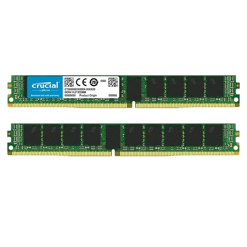 Crucial 64GB (4 x 16GB) DDR4 2666 (PC4 21300) Server Memory Model