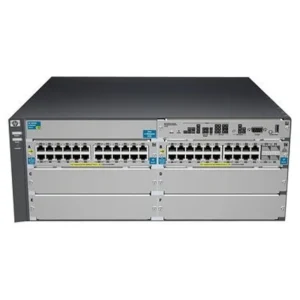 output_145314.webp HP J9533A E5406-44G-PoE+/2XG-SFP+ v2 zl Switch Chassis - Manageable - 6 x Expansion Slots - 2 x Expansion Slot - 2 x SFP+ Slots - 4 Layer Supported - Power Supply - Redundant Power Supply - 4U High -