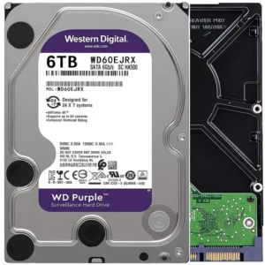 ruayzwhr9yj56pt68f3p.webp WD Purple 3.5" 6TB 3.5" 128MB WD60EJRX HDD Hard Disk Drive