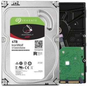 tweuc002x1kbx05qnwwp.webp Seagate IronWolf 4TB NAS Hard Drive 5900 RPM 64MB Cache SATA 6.0Gb/s CMR 3.5" Internal HDD for RAID Network Attached Storage ST4000VN008