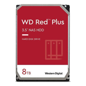 未标题-1.jpg Western Digital 8TB WD Red Plus NAS Internal Hard Drive HDD - 5640 RPM, SATA 6 Gb/s, CMR, 256 MB Cache, 3.5" - WD80EFPX