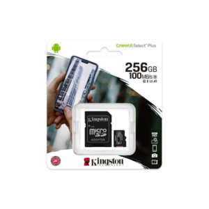 md0213_20260313.webp Kingston Canvas Select Plus V30 microSDXC Memory Card with SD Adapter 256GB SDCS2/256GB
