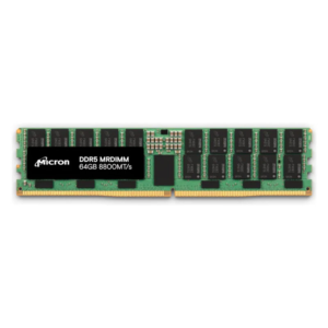 Micron MTC20F1045S1RC64BH1R DDR5 RDIMM 32GB 1Rx4 6400 CL52 (16Gbit) (Single Pack)