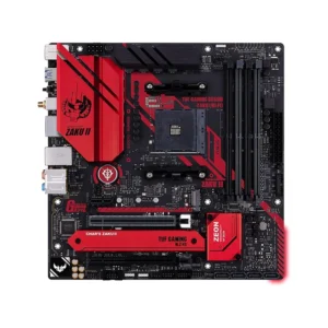 2omtpmjggg1w4ag9kcom.webp Asus TUF GAMING B550M-ZAKU (WI-FI) AMD B550 Chipset AM4 Socket Motherboard