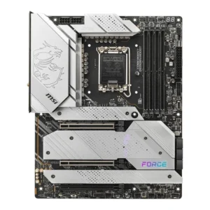 9y3j43eb7aa5q4e57e4y.webp MSI MPG Z690 FORCE WIFI Intel Z690 Chipset LGA1700 Socket Motherboard