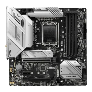 e31579cxl0thxbhpfzf1.webp MSI MAG B760M MORTAR WIFI Intel B760 Chipset LGA1700 Socket Motherboard