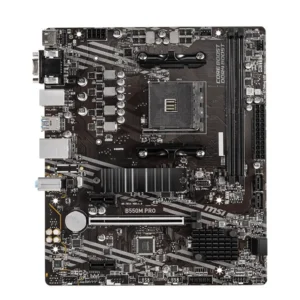 jkou4jvqhyms140b6006.webp MSI B550M PRO AMD B550 Chipset AM4 Socket Motherboard