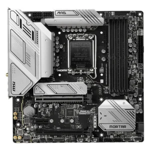 m5czqzkiy4jgutv2nflh.webp MSI MAG B760M MORTAR MAX WIFI DDR4 Intel B760 Chipset LGA1700 Socket Motherboard