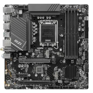 unak39x28ex0gp27ml9x.webp MSI PRO B760M-P DDR4 Intel B760 Chipset LGA1700 Socket Motherboard