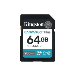 tw-11134207-7rbk0-m945ewxvb3g9bf_20260812.webp Kingston 64GB SDXC Class 10 / U3 / V30 SD Card - SDG4/64GB